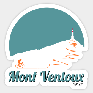 Mont Ventoux Circular Artwork Sticker